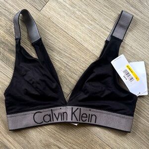 NWT Calvin Klein Unlined Bralette